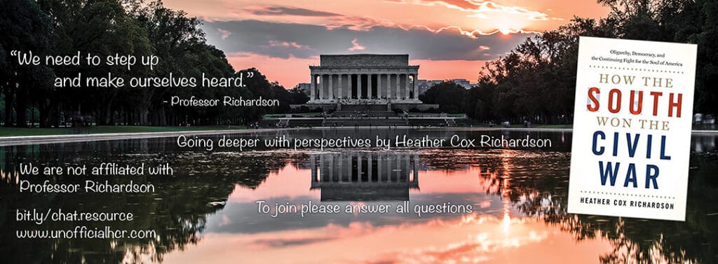 New HCR Discussion Group